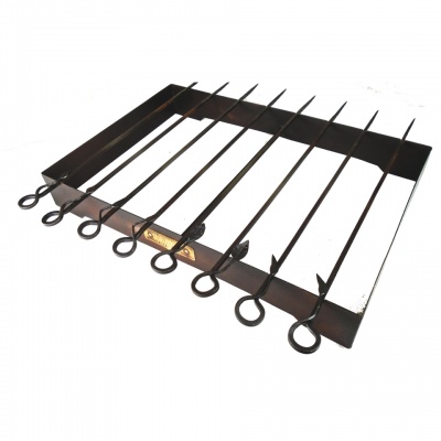 Set of 8 Skewers & Rack